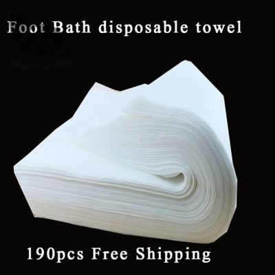 ♀ Nonwoven Fabric Towel for Outdoor Travel 28 x 58cm (190pcs a parcel) Travel Towel Nonwoven hand towelFoot Bath disposable towel