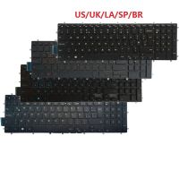 UK/US/สเปน Sp/ ละตินลา/บราซิล BR แป้นพิมพ์แล็ปท็อปสำหรับ Inspiron 17 5765 5767 7790 7590 5765 5767 5775 5770