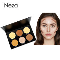 Neza Fix Sculpt Shape Contour Palette คอนซีลเลอร์ที่สมบูรณ์แบบชุดกันน้ำตลอดทั้งวันครอบคลุมรอบดวงตาสีดำวงกลม Pockmarks ครอบคลุมอย่างสมบูรณ์ข้อบกพร่องสร้าง3มิติ Contour เงา