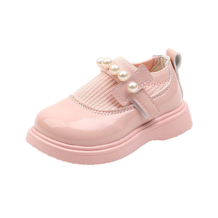 children-artificial-pu-girls-shoes-british-style-soft-bottom-breathable-casual-princess-shoes-kids-pearl-leather-shoes-for-girl