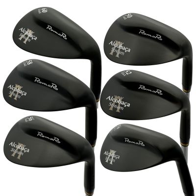 New Golf Wedges Black Romaro Alcobaca Stream Wedges 50 52 54 56 58 60 D.a.S Degree With Steel Shaft Free Shipping