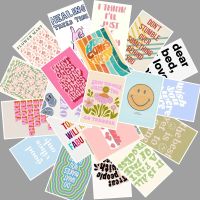 25Pcs/Lot Inspirational Motivational Posters Stickers Waterproof For Phone Laptop Luggage Graffiti Kid Decals Stickers