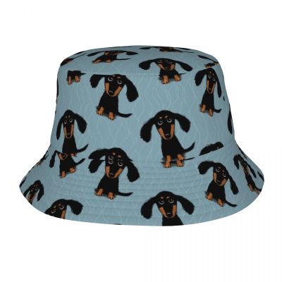 【CW】 Longhaired Dachshund Dog Bob Hats for Beach Hat Street Outdoor Session