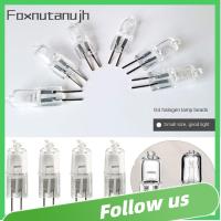 FOXNUTANUJH 5pcs แก้วกระจกหลอด หลอดไฟฮาโลเจน G9 G5.3 12โวลต์/220โวลต์ 10วัตต์20วัตต์35วัตต์40วัตต์ แสงฮาโลเจน 2023 หรี่แสงได้ โคมไฟเซรามิกส์ เหมือนจริงเหมือนจริง