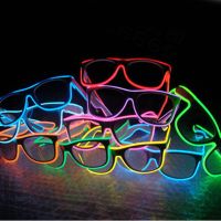 ┋﹊☃ Festival Glow Glasses Led Party Led Luminous Glasses Halloween - Led Luminous - Aliexpress