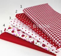 160*50cm red Twill Cotton Fabric sewing cloth Quilting scrapbooking Patchwork Fabric diy tecido tissue sewing material tecidos