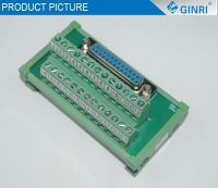 GINRI JR-25TDC 25 Pins Interface Module, DB Connector-Teminal PLC Idc Adapter Block Conversion Unit