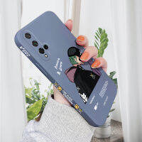 (คลังสินค้าพร้อม) เคสโทรศัพท์เซลล์เพื่อเป็นเกียรติแก่20/Nova 5T เคสโทรศัพท์สำหรับเด็กหญิงเด็กชายอะนิเมะ Roronoa Zoro เคสขอบด้านข้างน้ำฝาหลังป้องกันกล้อง