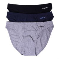 3pcs/pack cotton men underwear solid color high quality mens briefs midrise Comfortable Breathable men underpants Men Lingerie