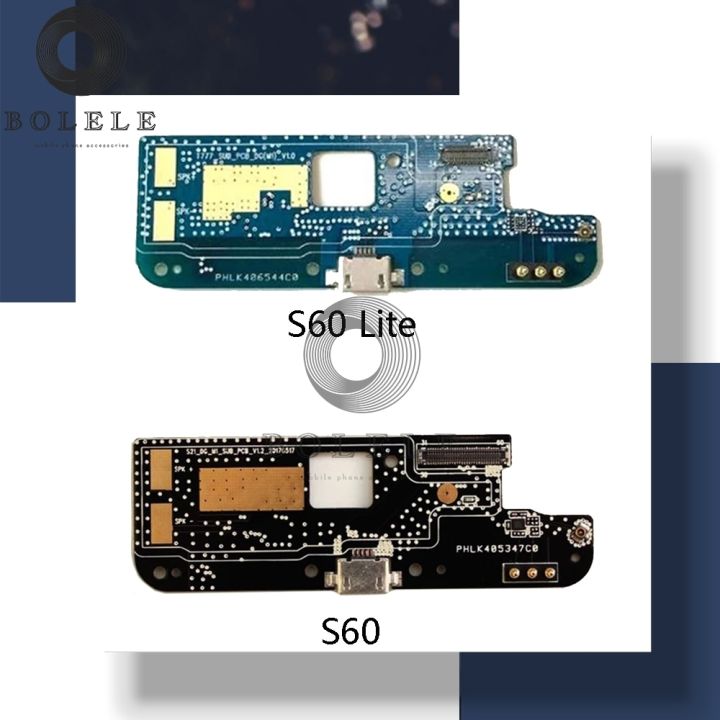 บอร์ดพอร์ตชาร์จสําหรับ-doogee-s60-s60-lite-charge-dock-connector-usb-board-port-motor-flex-cable-plug-ไมโครโฟน-mic-vibrator