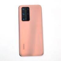 【☸2023 New☸】 jiejiu65879742 Huawei ทางการ P40 P40pro ฝาหลังหลังกระจกกรอบเลนส์กล้องอะไหล่ซ่อมเคสปลอกหุ้มช่องหลัง