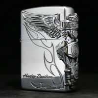 HDP-26 Harley Davidson - Engine Wings (Antique Silver Plated) งานลิขสิทธิ์แท้จากญี่ปุ่น ของแท้ รับประกันตลอดชีวิต นำเข้าและจำหน่ายโดยตัวแทนจำหน่าย