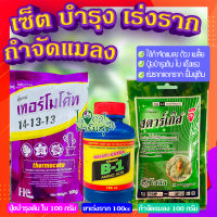 เซ็ต บำรุง+เร่งราก+แมลง ? เทอร์โมโค้ท+น้ำยาเร่งรากB-1+สตาร์เกิลจี ปุ๋ยบำรุงต้น ใบ เร่งราก กำจัดแมลง ด้วยเพลี้ย พืชทุกชนิด?