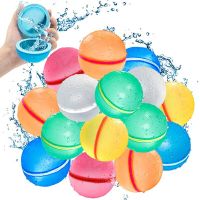 Creative Reusable Water Balloons for Kids Adults Silicone Water Ball Quick Fill Impact Open Summer Splash Party Pool Water Toys Balloons