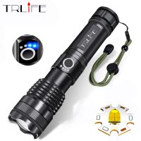 Most Powerful xhp50 LED Flashlight usb Rechargeable 18650 Zoom Aluminum Alloy led torch Best Camping  Outdoor &amp; Emergency use Rechargeable  Flashlight