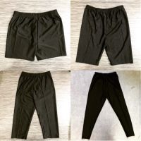 Seluar Tight Dewasa Kain Licin Legging Inner Sport Pants