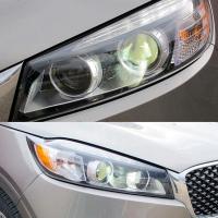 For Kia Sorento 15-18 Front Headlight Cover Transparent Lampshade Shell Glass Lens head light lamp Cover Housing