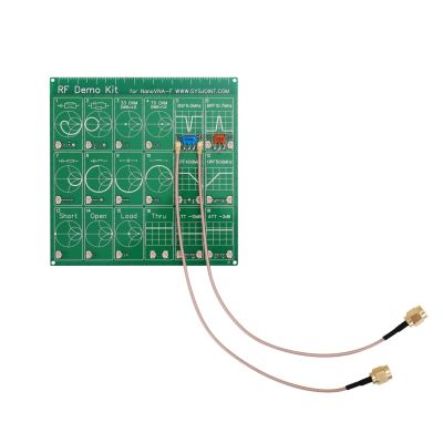 【CW】 Professional RF Demo Kit NanoVNA Tester Board Filter Attenuator for F Vector Network Analyzer