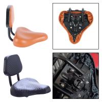 Electric Bike Saddle Seat with Backrest   Soft  Seat Cushion Rest Rear Cushion Accessories