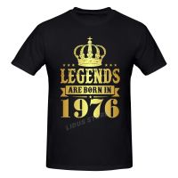 Legends Are Born In 1976 46 Years For 46th Birthday Gift T shirt Streetwear  Graphics Tshirt s Tee Top| |   - AliExpress