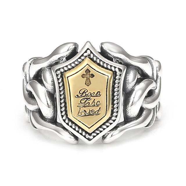 classic-vintage-fashion-engraved-shield-letter-open-ring-for-men-personality-street-jewelry-finger-accessories