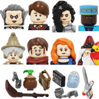 8PCS Magic Academy World Series Figure Minifigs Mini Man Blocks Brick Gift