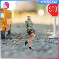 Dolity Scene People Model 1/64แบบจำลองย่อขนาดการตกแต่งสำหรับวางผังทิวทัศน์ฉาก DIY