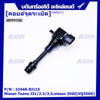 ***ราคาพิเศษ***คอยล์จุดระเบิดแท้ รหัส  Nissan: 22448-8J115 Nissan Teana J31/2.3/3.5,nissan 350Z(VQ35DE)