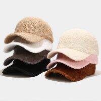 【Laoxiao YYDS】 LadiesandNew LambCaps Thicken Warm SolidOutdoor Street FashionPeaked Hat Gorras Hombre