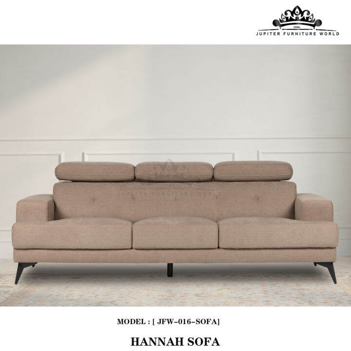 [ JFWHANNAH SOFA ] 3 SEATER SOFA / SOFA SET 1 2 3 SEATER/ SOFA SET