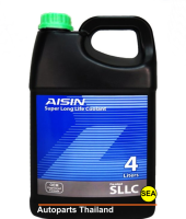 น้ำยาหล่อเย็นหม้อน้ำ สีเขียว AISIN สำหรับ ISUZU CHEVROLET รหัส SCGM30I4L (1 แกลลอน ขนาด 4 ลิตร)