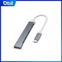 ☇ DBIT USB3.0 Hub Expansion Dock Typ-C 4 in 1 Splitter Suitable for Mobile Phones Macbooks Laptops Etc