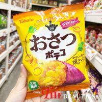 ???   Tohato Osatsu Poteco Sweet Potato Flavour 65 G.  มันหวานญี่ปุ่นอบกรอบ  ทำจากมันหวาน ซัตสึมะ ราสชาติหวานมัน   กรอบอร่อย ???