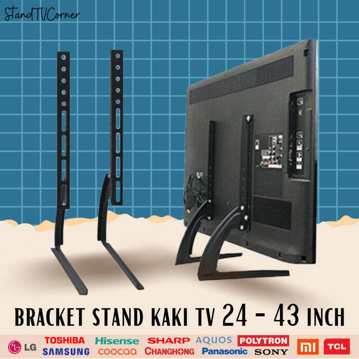 Bracket Kaki Tv Stand Kaki Tv Inch Universal Lazada Indonesia