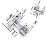 Jadkinsta 50PCS 15มม. หัวแบนสกรูอะแดปเตอร์14หรือ38เกลียวสำหรับกล้องขาตั้งกล้อง Monopod Quick Release แผ่น Baseplate