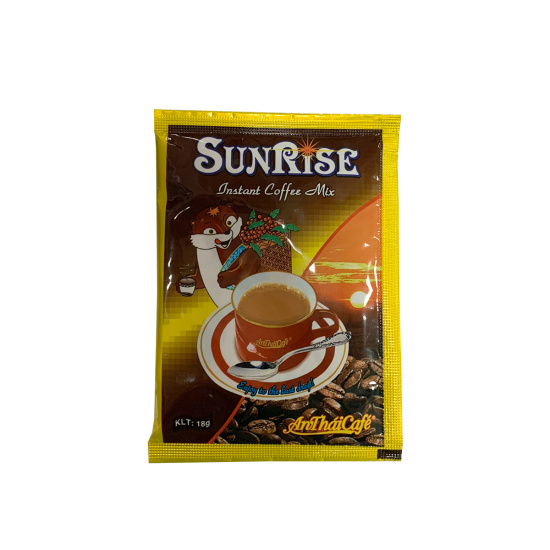 Cà phê sữa 3in1 sunrise, gói pha pha uống liền - ảnh sản phẩm 2