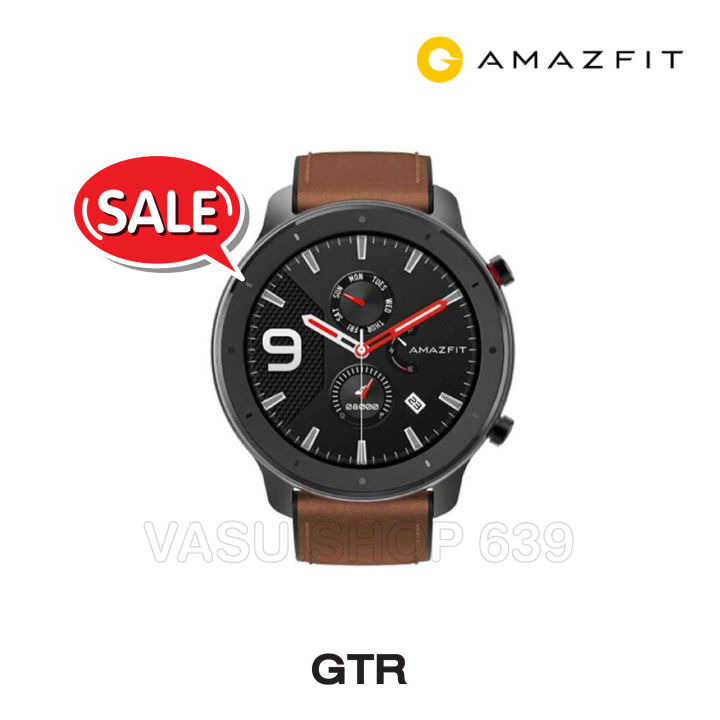 นาฬิกาอัจฉริยะ-amazfit-gtr-smart-watch-47-mm-aluminum-alloy-built-in-gps