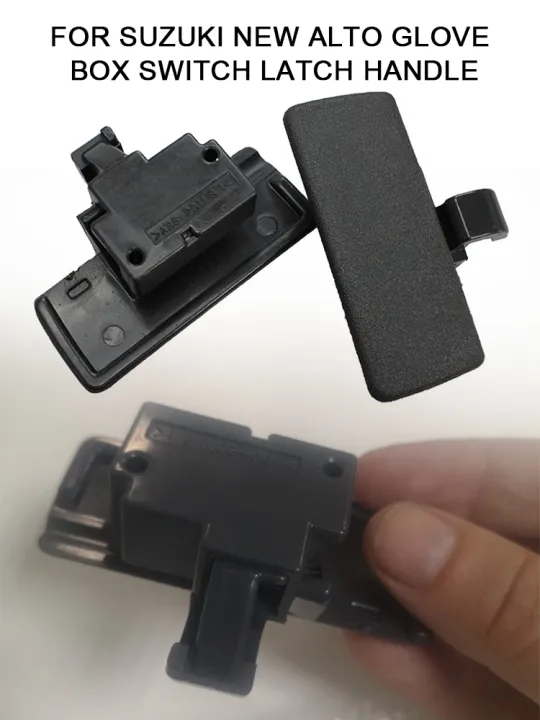 Glove Box Lid Cover Car Inner Storage Glove Box Lid Cover Lock Hole