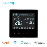 Tuya WiFi Smart Life Thermostat Electric Floor Heating Water/Gas Boiler Temperature Control LCD Touch Screen Alexa Google Home