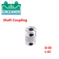 ข้อต่อเพลาแบบยืดหยุ่น CNC Stepper Motor Coupler Connector D30L42 5Mm 6Mm 8Mm 9.5Mm 10Mm 12Mm 14Mm 15Mm