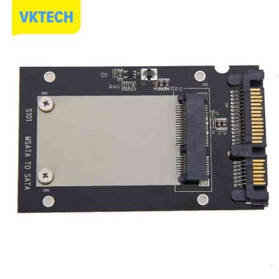 [Vktech] เอ็มซาต้า SSD กับ2.5in แปลง SATA บัตรคอมพิวเตอร์การ์ดอะแดปเตอร์