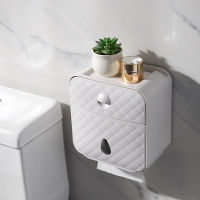 Toilet Paper Holder Stand Wall Mounted Waterproof Paper Towel Dispenser Holder Tissue Box Toilet Roll Holder For Toilet Paper