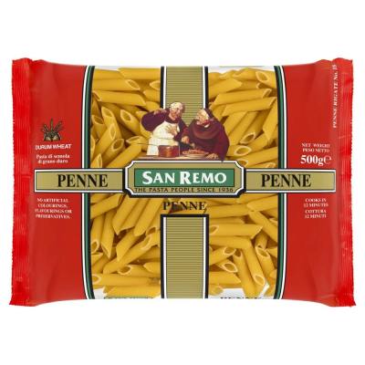 San Remo Penne No.18 500g ซานรีโม่เพนเน่ เบอร์ 18 ขนาด 500 กรัม (2336)