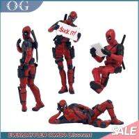 【OG】 Dead pool รุ่นของเล่น PVC ตกแต่งภายในรถยนต์ ตัวเลขคอลเลกชันเครื่องประดับรถยนต์ วันเกิดของขวัญตกแต่งสำหรับเด็ก