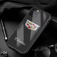 เคสสำหรับไอโฟนโทรศัพท์กันกระแทก Cadillac 14 /Pro/plus /Pro Max/ 13/12/11-กระจกป้องกัน