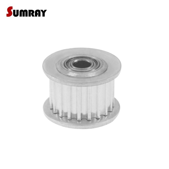 【CW】 2PCS Idler Pulley MXL 20T With Teeth 3/4/5mm Inner Bore Tension 7/11mm Width Synchronous