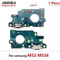 100% Original สําหรับ Samsung M52 M526 USB Charging Board Dock Port Flex Cable Replacement Accessories