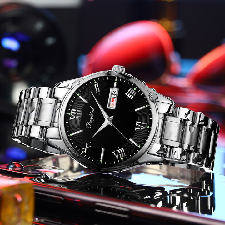 60.0% OFF on DAYBIRD Watches Men Top Brand Luxury Quartz-Watches D3880-WG  white