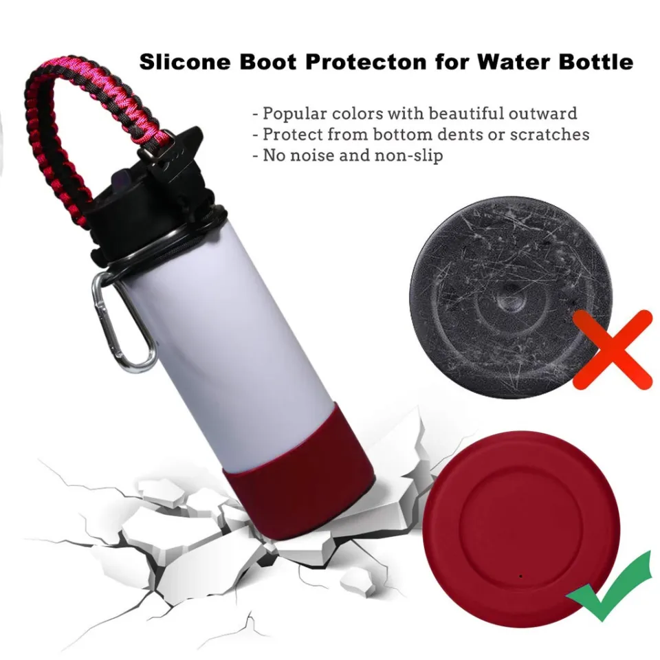 12&24oz, 32&40oz Boot Water Bottle Paracord Handle for Aquaflask for hydro  flask Hydroflask Tumbler Strap Holder Aquaflask for hydro flask Accessories