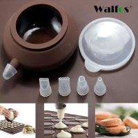 WALFOS เครื่องมือแม่พิมพ์ซิลิโคนสำหรับทำเบเกอรี่ 6 ชิ้น / ชุด